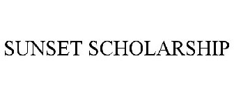 SUNSET SCHOLARSHIP