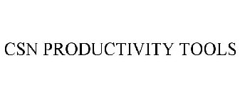 CSN PRODUCTIVITY TOOLS