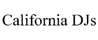 CALIFORNIA DJS