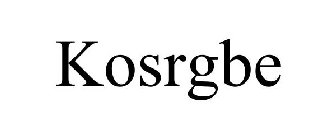 KOSRGBE
