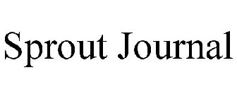 SPROUT JOURNAL