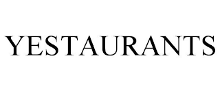 YESTAURANTS