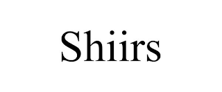 SHIIRS