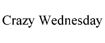 CRAZY WEDNESDAY