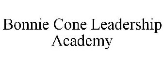 BONNIE CONE LEADERSHIP ACADEMY