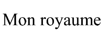 MON ROYAUME