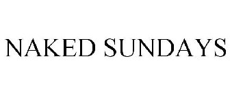 NAKED SUNDAYS