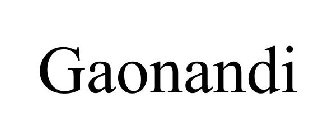 GAONANDI