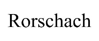 RORSCHACH