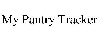 MY PANTRY TRACKER