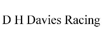 D H DAVIES RACING