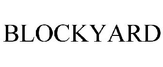 BLOCKYARD