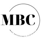 MBC MY BOYFRIEND'S CLOTHING