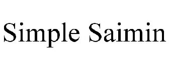 SIMPLE SAIMIN