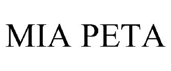 MIA PETA