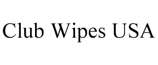 CLUB WIPES USA