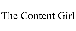 THE CONTENT GIRL