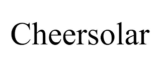 CHEERSOLAR