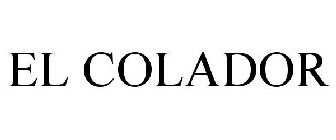 EL COLADOR