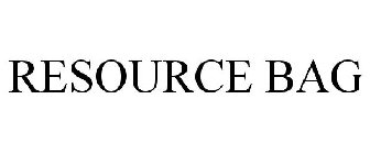 RESOURCE BAG