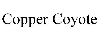 COPPER COYOTE