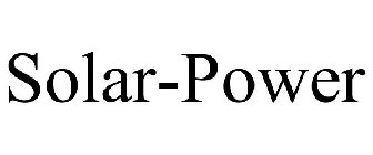 SOLAR-POWER