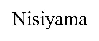 NISIYAMA