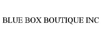 BLUE BOX BOUTIQUE INC