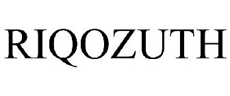 RIQOZUTH