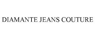 DIAMANTE JEANS COUTURE