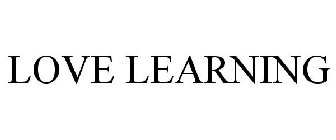 LOVE LEARNING