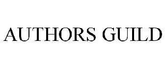 AUTHORS GUILD