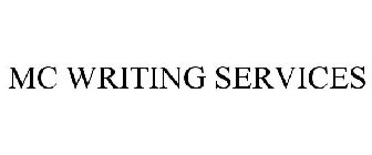 MC WRITING SERVICES