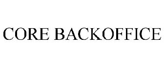 CORE BACKOFFICE