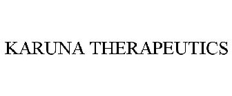 KARUNA THERAPEUTICS