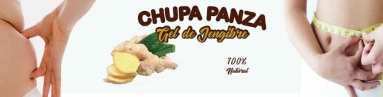 CHUPA PANZA GEL DE JENGIBRE 100% NATURAL