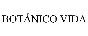 BOTÁNICO VIDA