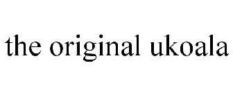 THE ORIGINAL UKOALA