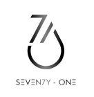 71 SEVEN7Y - ONE