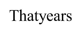 THATYEARS