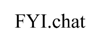 FYI.CHAT