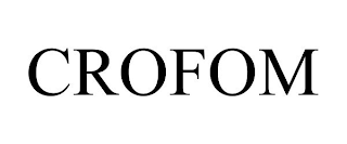CROFOM