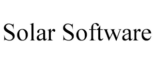 SOLAR SOFTWARE
