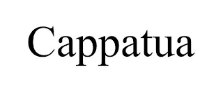 CAPPATUA