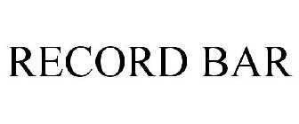 RECORD BAR