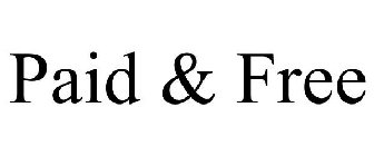 PAID & FREE