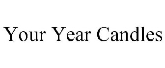 YOUR YEAR CANDLES