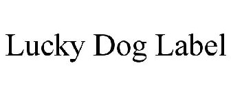 LUCKY DOG LABEL