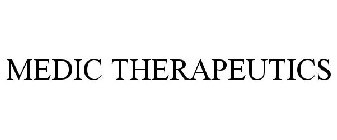 MEDIC THERAPEUTICS