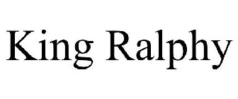 KING RALPHY